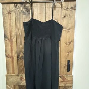 Universal Thread Black Strapless Dress